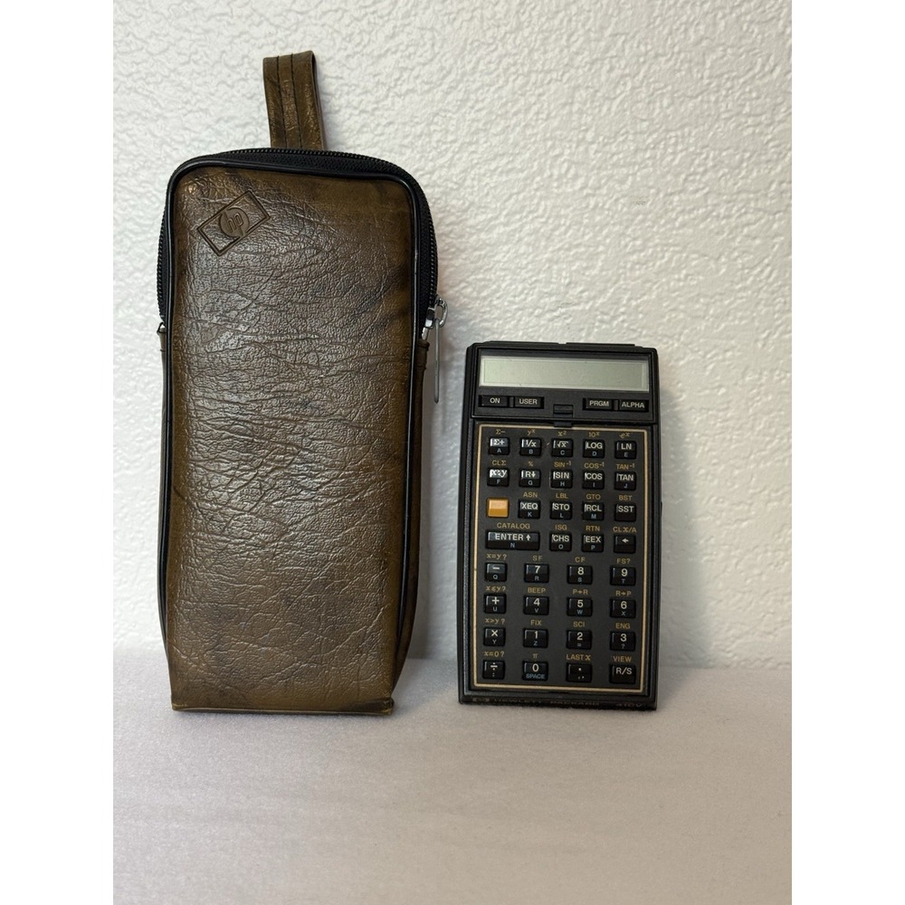 HP-41CV Vintage Hewlett Packard Programmable Scientific Calculator Tested Clean